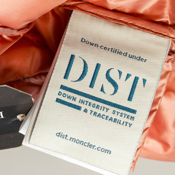 Moncler Hossegor Orange Down Puffer Vest - Picture 12 of 14